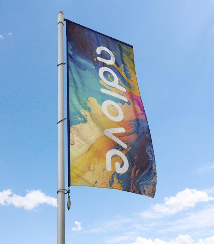 Power Flag fabric